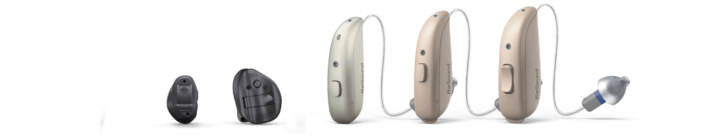 Resound Savi hearing aids including custom models